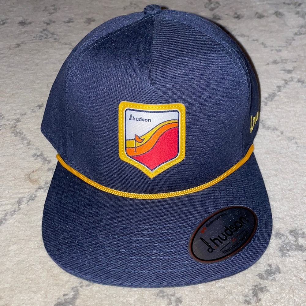 Brand new - never worn Hudson Golfwear hat